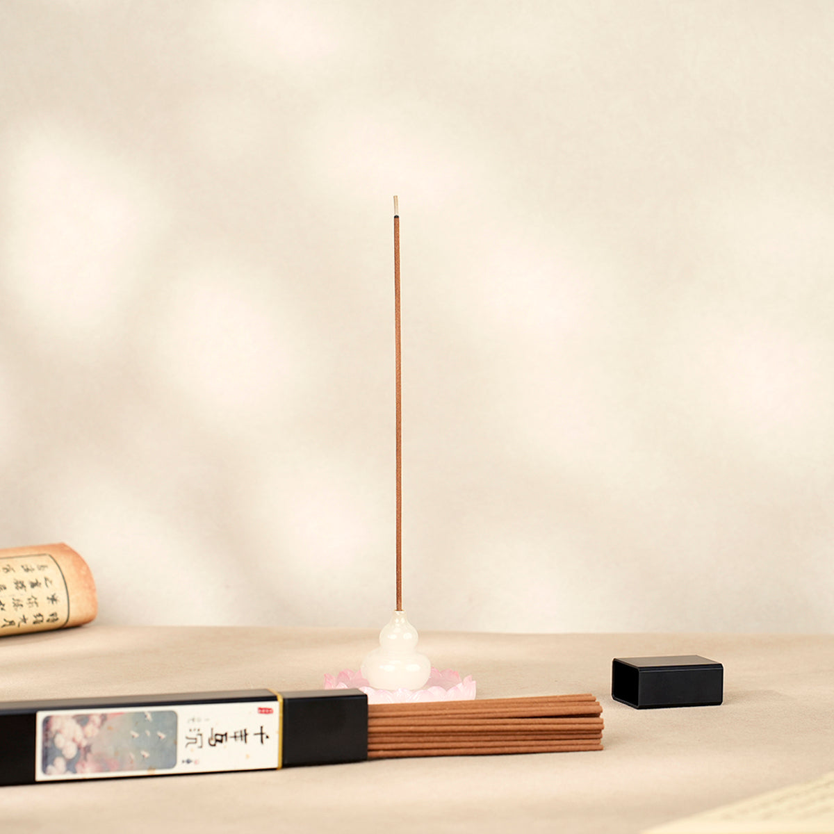 VerdantStrand Handcrafted Millennium Black Agarwood Incense Sticks - 30g