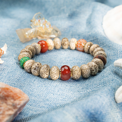 Agate Bracelet Quiet Shield Agate for bring protection