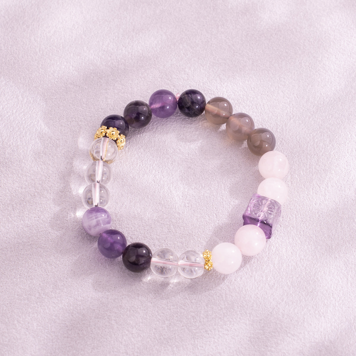 Focused Flow A Crystal Bracelet Crystal for attract luck