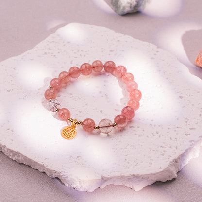 A Crystal Bracelet: Crystal to for daily grounding and mindful focus