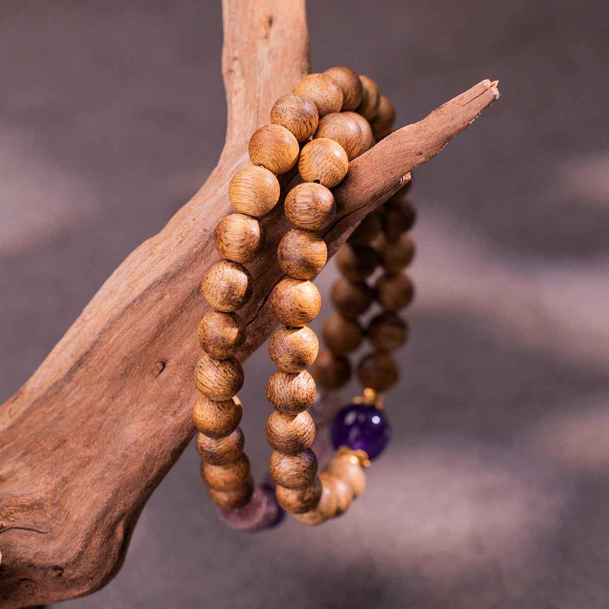 Centered and Clear Agarwood Crystal for invite calm