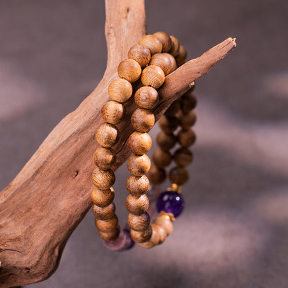 Centered and Clear Agarwood Crystal for invite calm