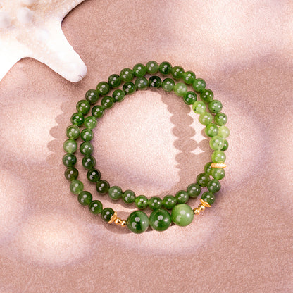The Evergreen Path Centered and Clear Jade for encourage prosperity