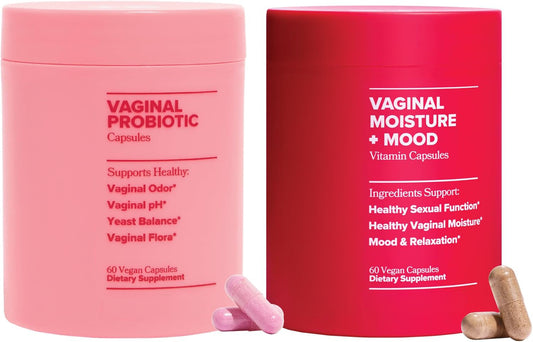 O Positiv URO Wet & Wild Bundle – Vaginal Probiotic & Moisture + Mood