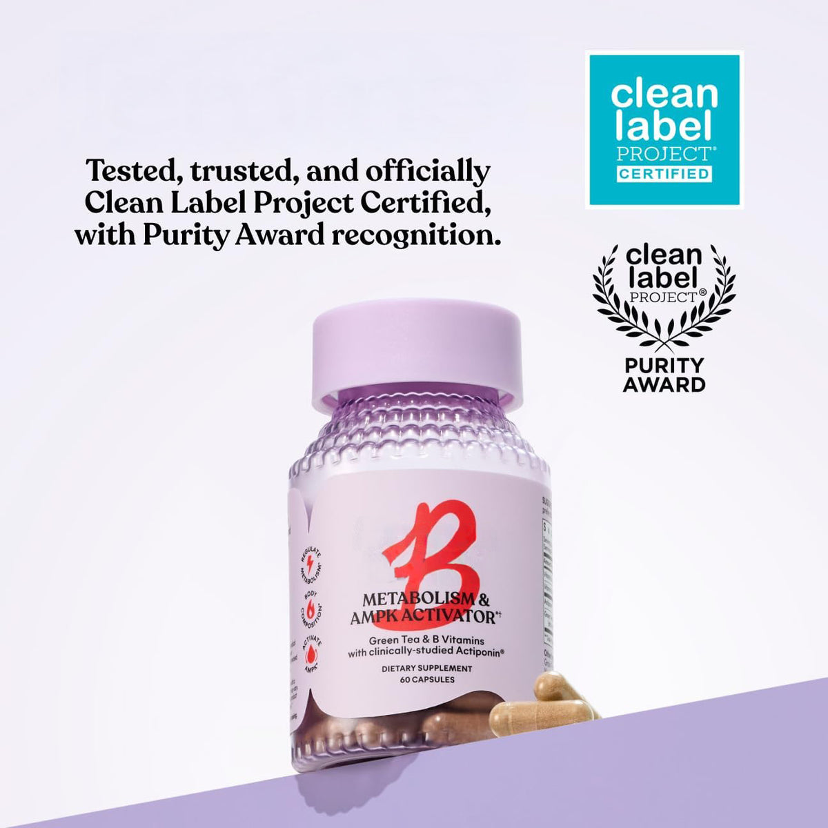 Lemme Burn Belly Fat Capsules for Metabolism Support, 30-Day Supply