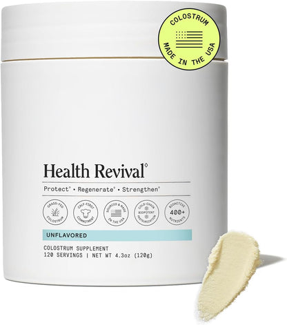 ARMRA Colostrum Powder, Unflavored, 120 Serving Jar