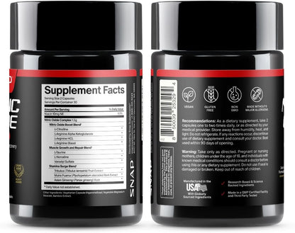Both bottles shown with their Supplement Facts panels