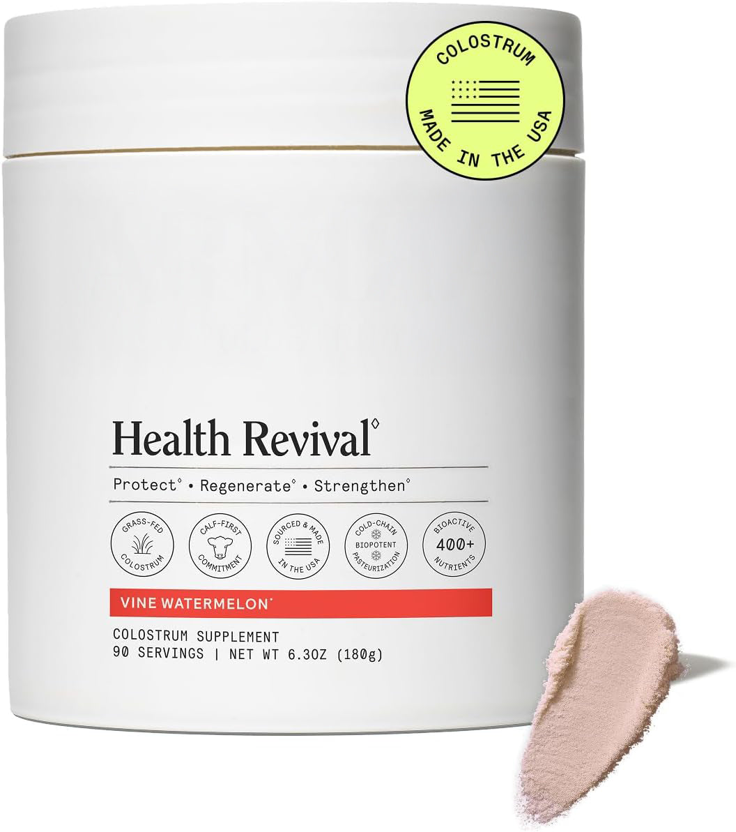 ARMRA Colostrum Powder, Unflavored, 120 Serving Jar
