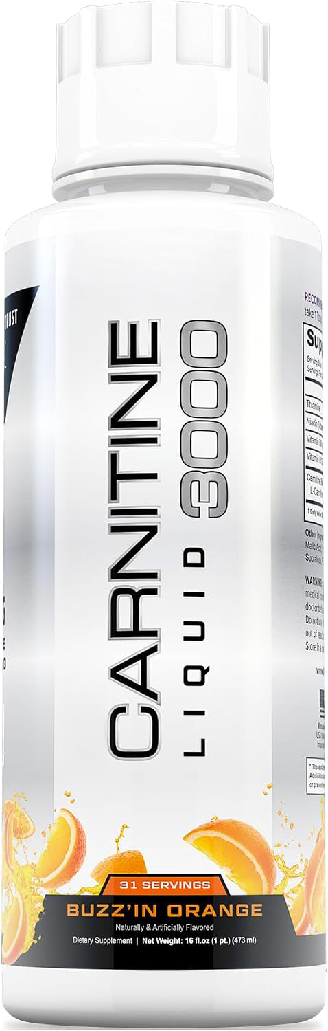 Cutler Nutrition Liquid L-Carnitine Fat Burner Supplement