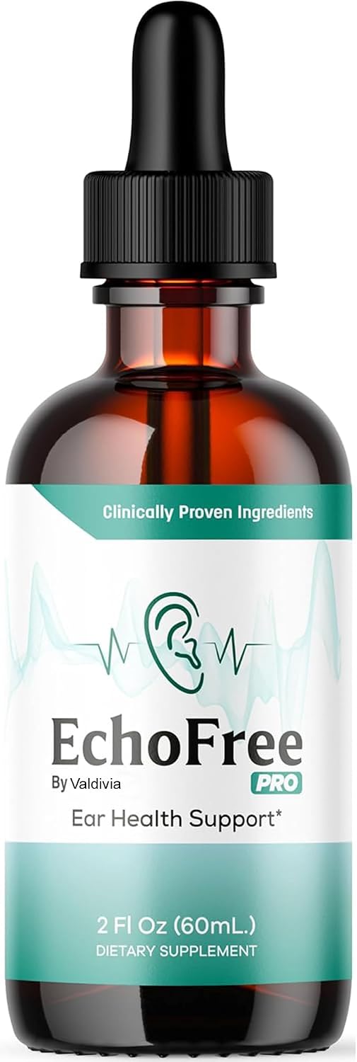 Valdivia Echo Free Drops - EchoFree Ear Support Supplement Liquid Drop - Valdivia Echo Free Drops – Daily Liquid Supplement (2 oz)