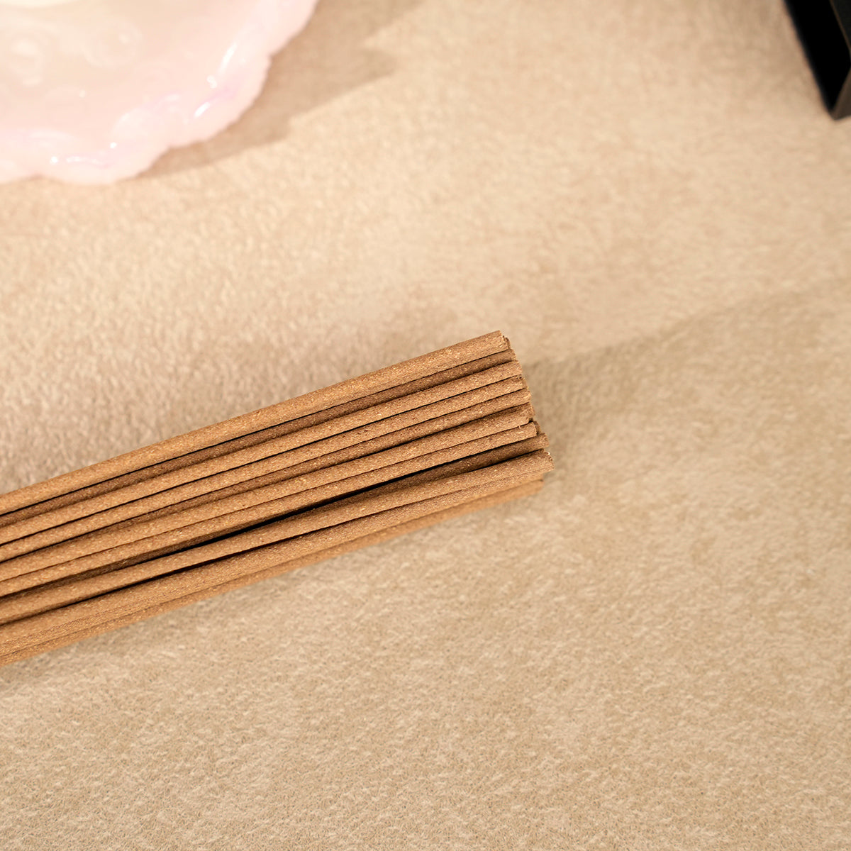 VerdantStrand Handcrafted Indian Sandalwood Incense Sticks - 30g