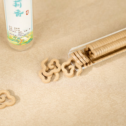 Jasmine Fragrance No-Binder Mini Coils - Handcrafted Aroma for Relaxation
