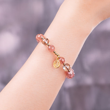 A Crystal Bracelet: Crystal to for daily grounding and mindful focus