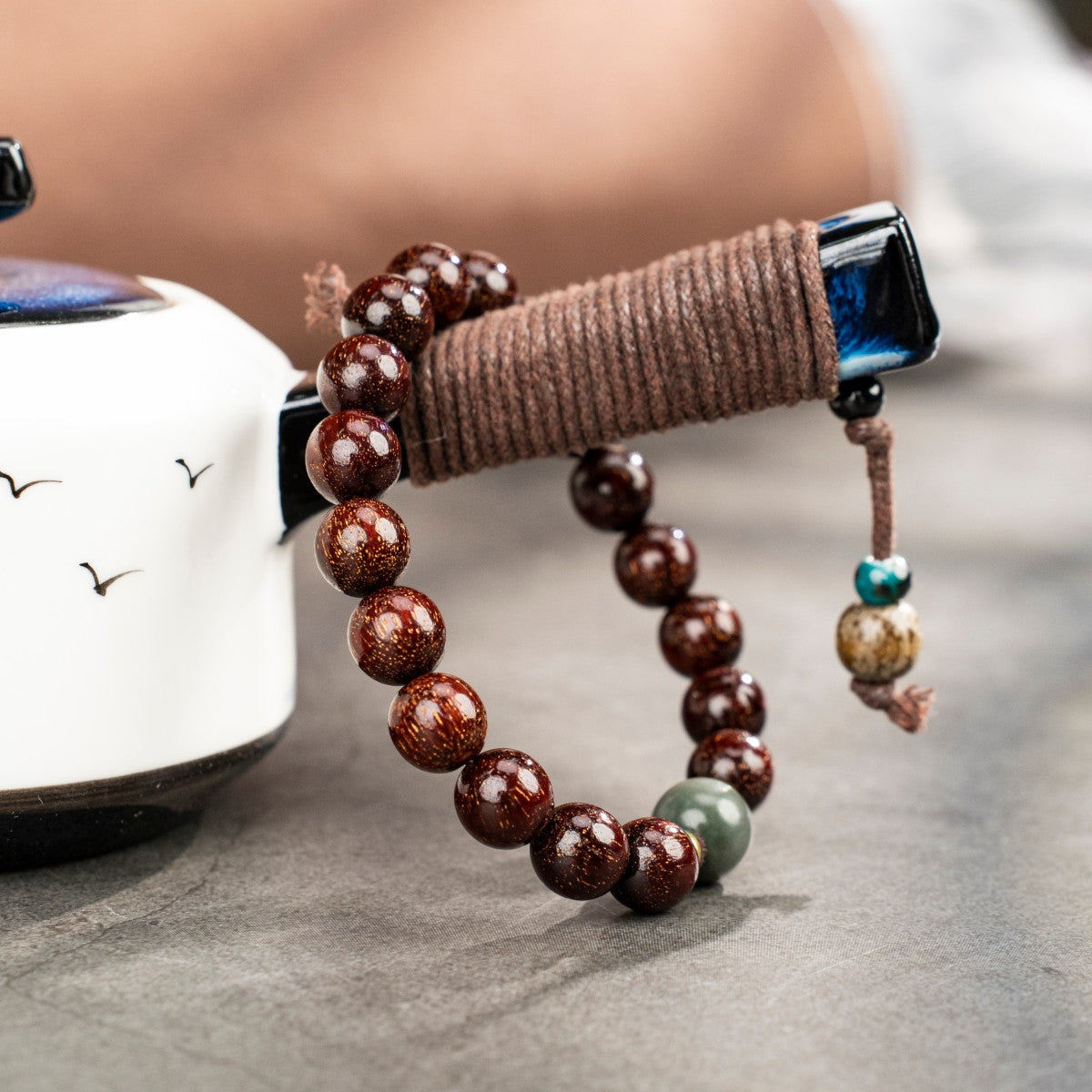 Red Sandalwood Bracelet: Warm, Grounding Beads for Daily Protection