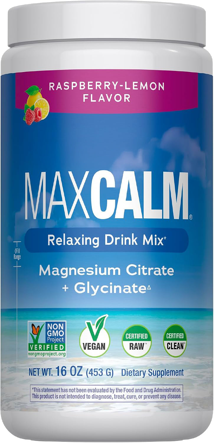 Magnesium citrate drink mix pouch, raspberry lemon, 16 oz