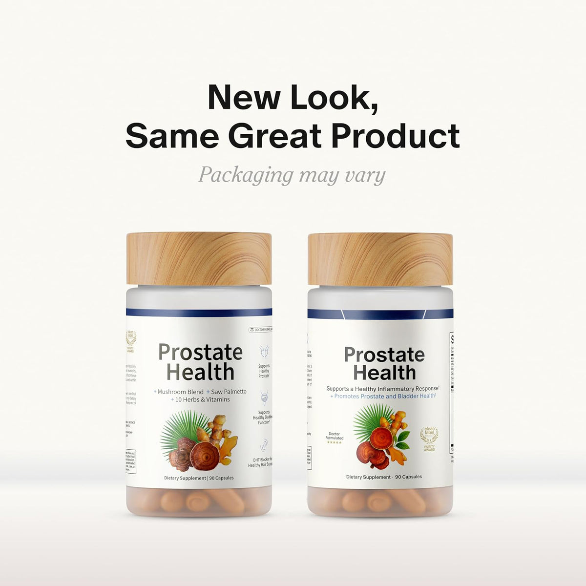 Updated prostate health packaging