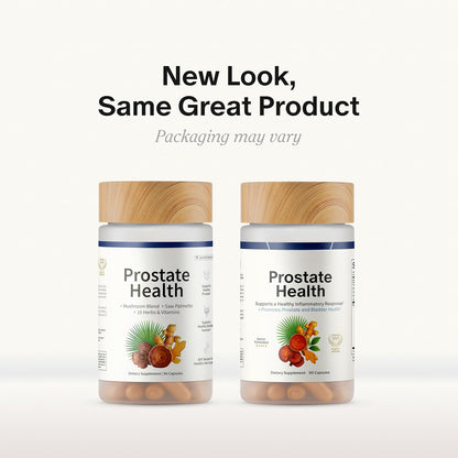 Updated prostate health packaging