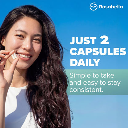 Two capsules daily serving for the glutathione bottle