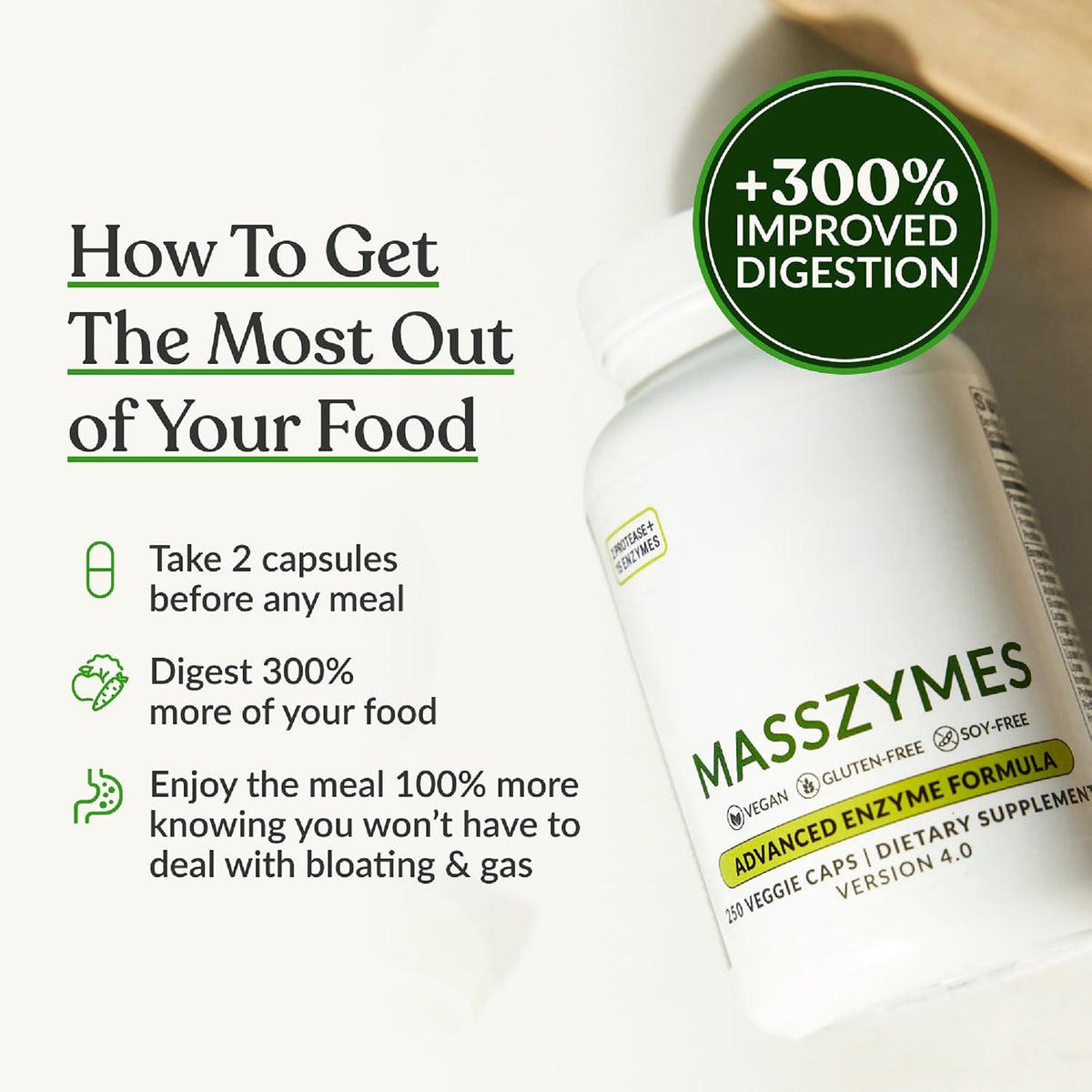 How to get the most out of your food with the enzyme capsules
