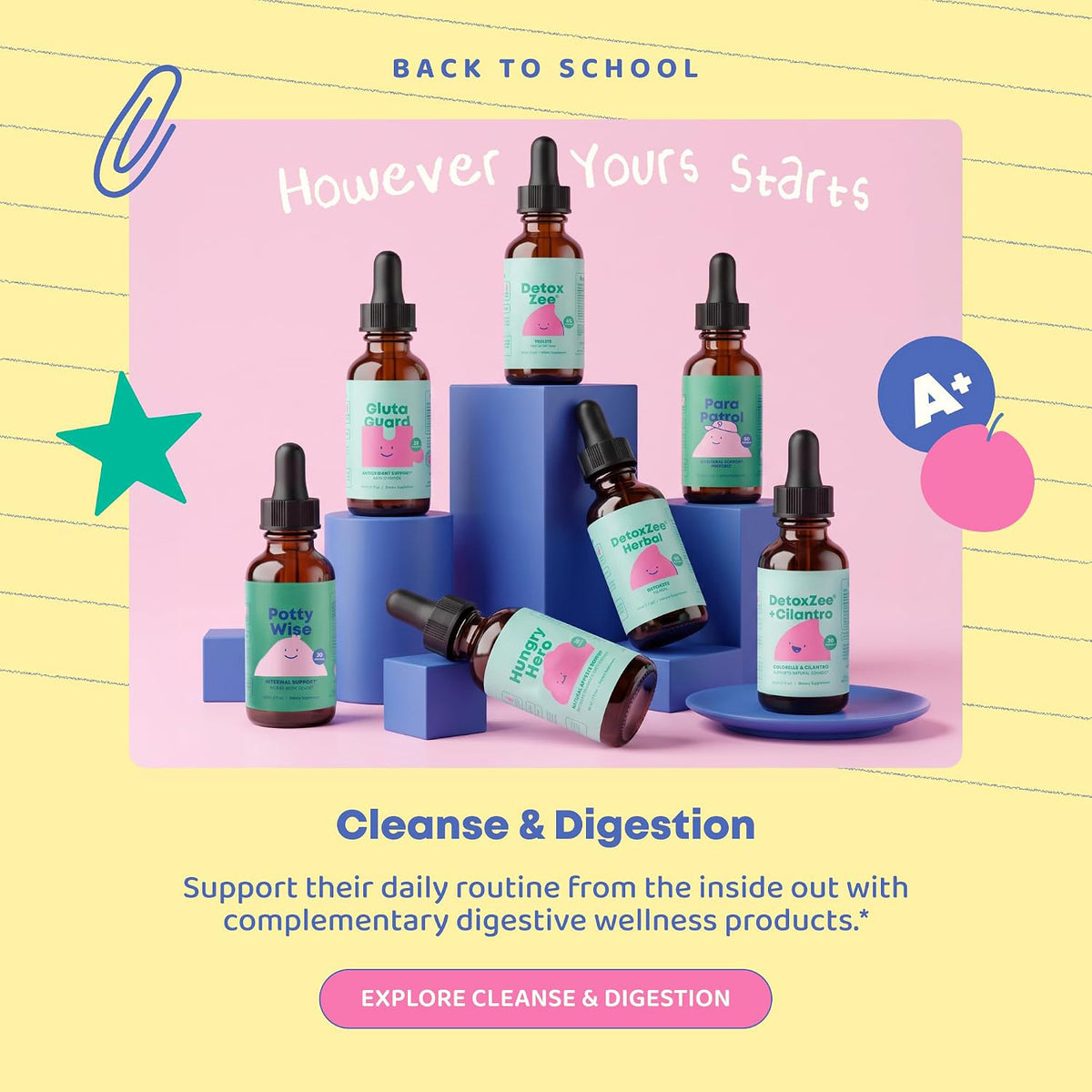 JoySpring ParaPatrol Kids Gut Cleanse Drops, Black Walnut, 30 Servings