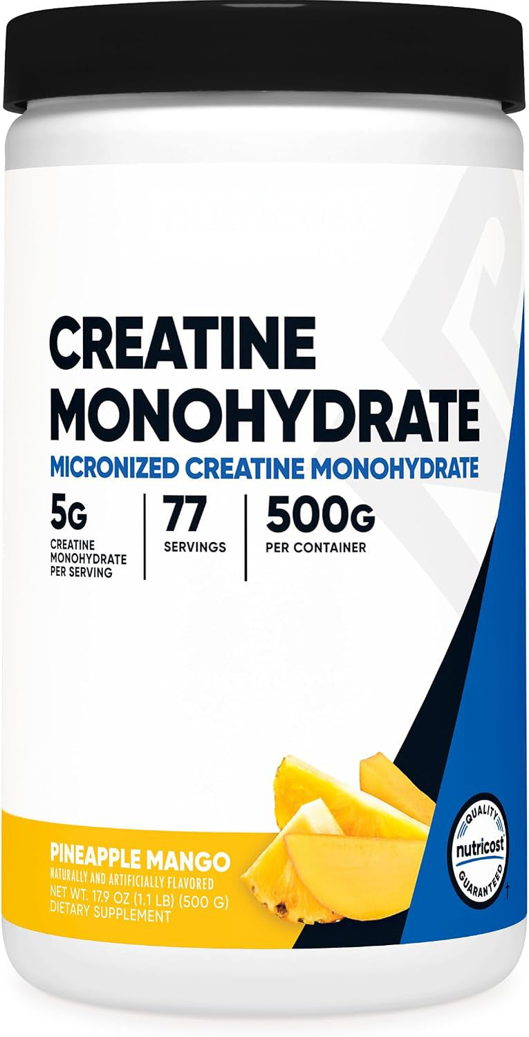 Nutricost Creatine Monohydrate Micronized Powder 500G, 100 Servings