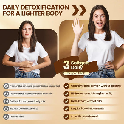18-in-1 Black Walnut Wormwood Cleanse for Humans Softgels, 80 Day Supply