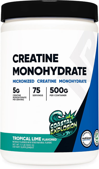 Nutricost Creatine Monohydrate Micronized Powder 500G, 100 Servings
