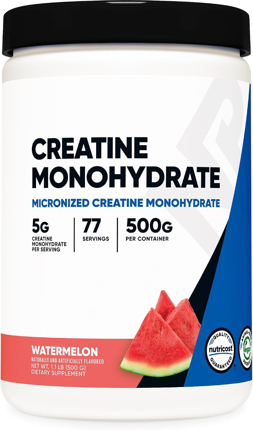 Nutricost Creatine Monohydrate Micronized Powder 500G, 100 Servings