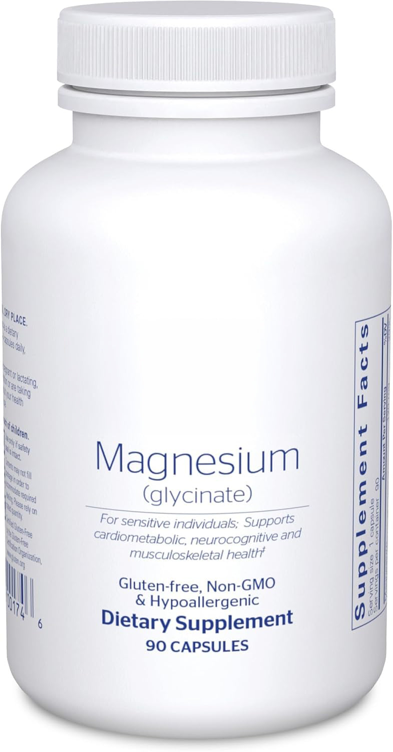 Pure Encapsulations Magnesium (Glycinate), 90 Capsules