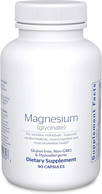 Pure Encapsulations Magnesium (Glycinate), 90 Capsules
