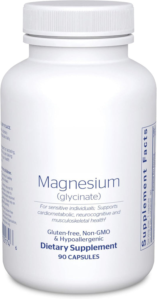 Pure Encapsulations Magnesium (Glycinate), 90 Capsules