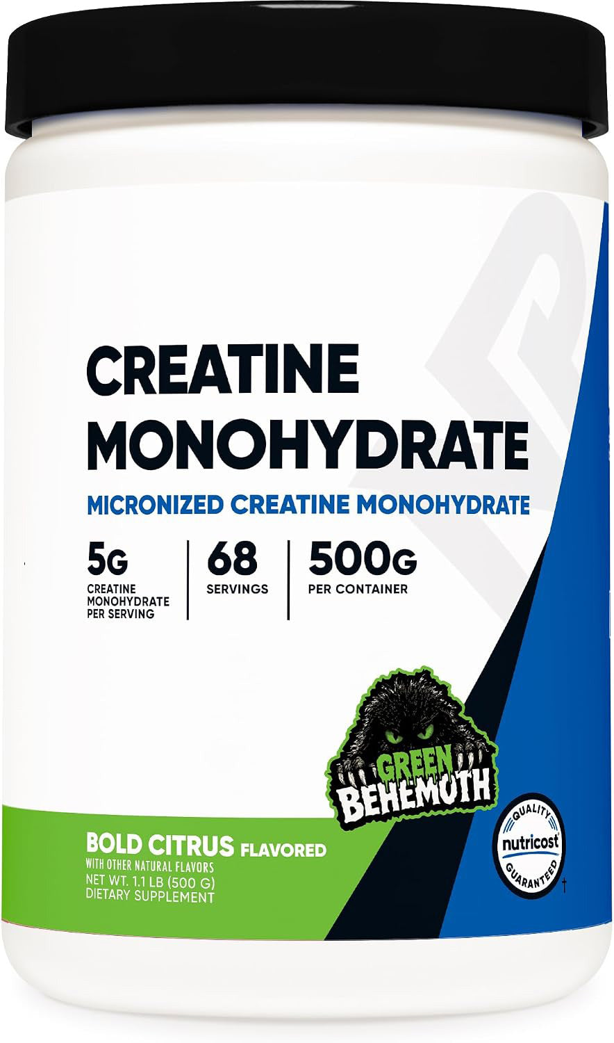 Nutricost Creatine Monohydrate Micronized Powder 500G, 100 Servings
