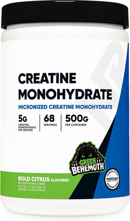 Nutricost Creatine Monohydrate Micronized Powder 500G, 100 Servings