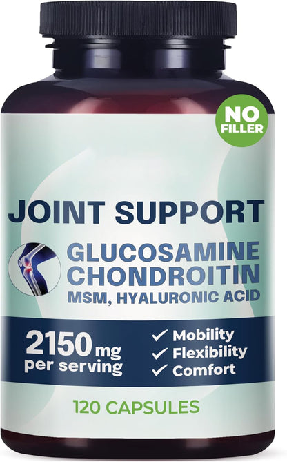 Why Not Natural Glucosamine Chondroitin, MSM, Joint Support Supplements - Knee Pain Joints Health Suppplement