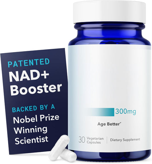 TRU NIAGEN NAD+ Supplement, Nicotinamide Riboside 300mg, 30 Daily Servings