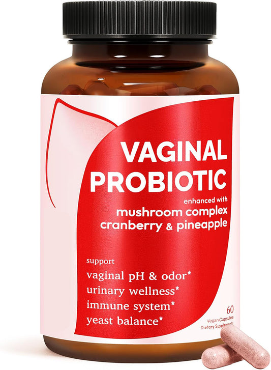 HerAure Vaginal Probiotics for Women -PH Balance,Yeast Balance,60CT