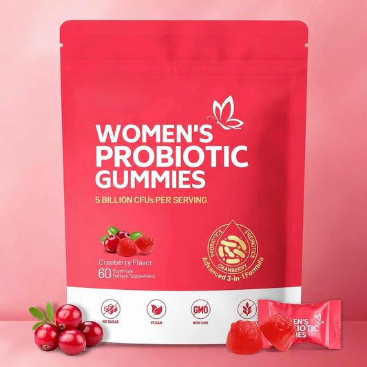 Women Probiotic Gummies, Vaginal Probiotics for Women