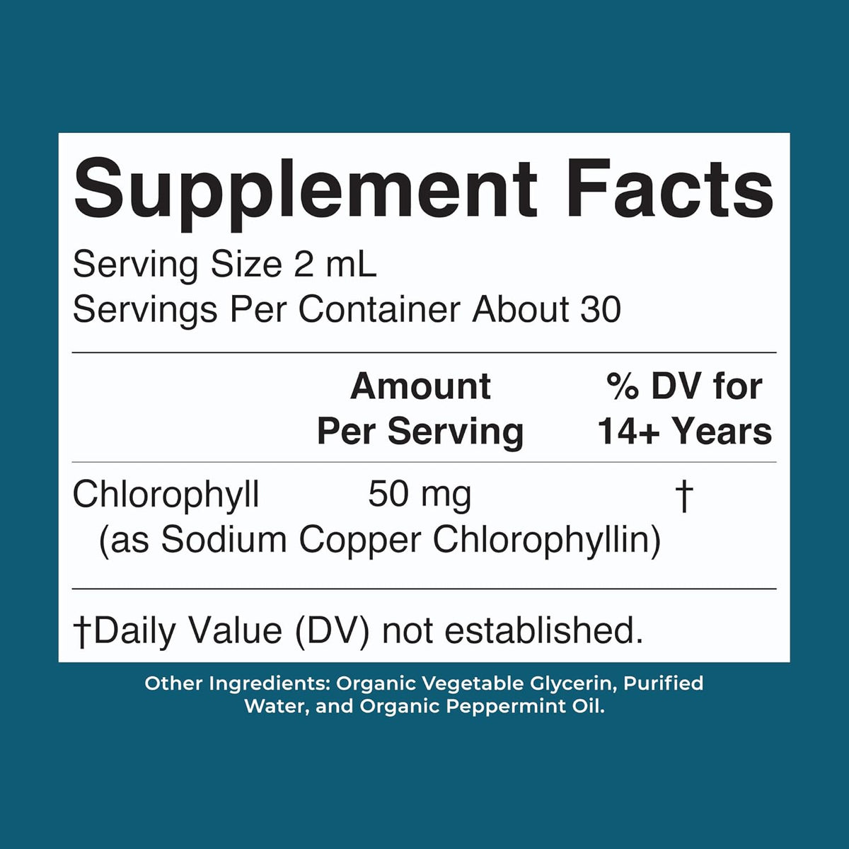 MaryRuth's Chlorophyll Liquid Drops, Delicious Minty Flavor, Vegan, 2 Fl Oz
