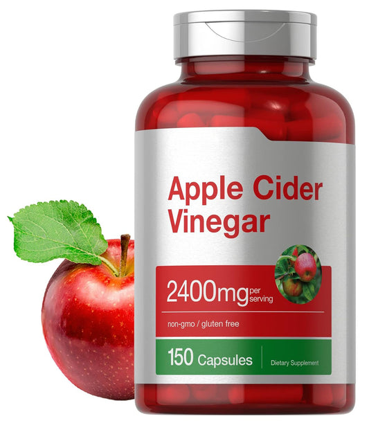 Horbäach Apple Cider Vinegar Capsules | 2400mg | 150 Count