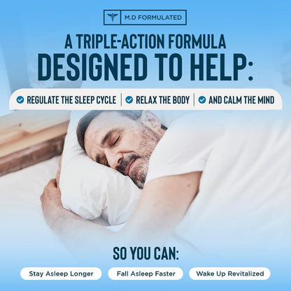 Two-capsule serving illustration for the nightly formula