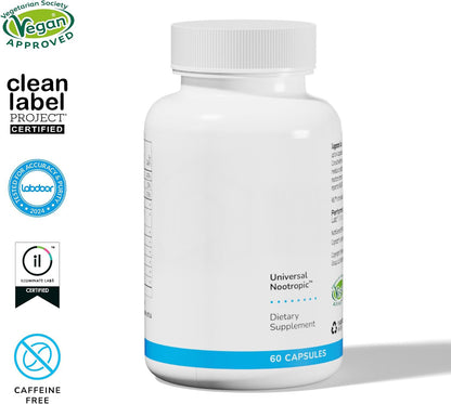 Mind Lab Pro® MLP® v4 Universal Nootropic™ Brain Booster Supplement, 60 Ct