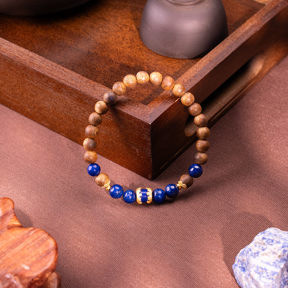 Agarwood Bracelet Restorative Path Agarwood for emotional healing