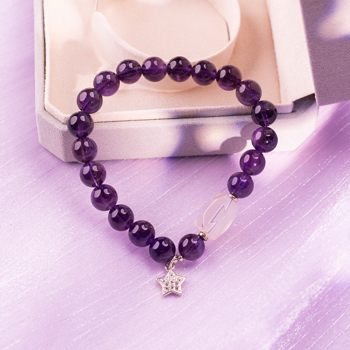 Mindful Balance wrist talisman Crystal for attract luck