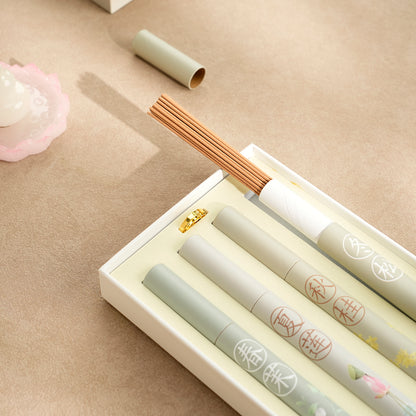 Four seasons Handmade Incense Gift Set – 4 Fragrances Natural Incense Sticks Set