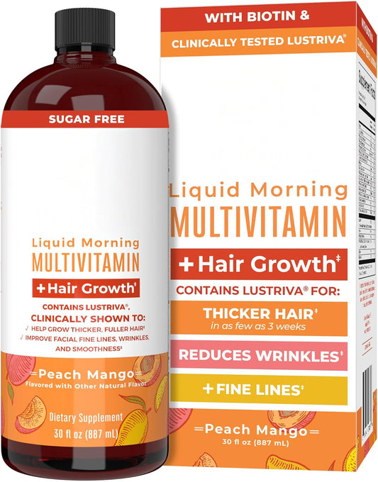 Bottle and carton of the liquid multivitamin, dragon fruit melon flavour