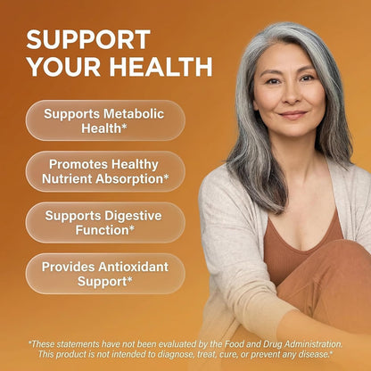 Daily metabolic and antioxidant support with berberine cinnamon drops