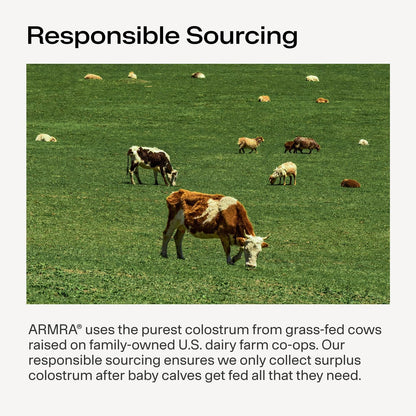 ARMRA Colostrum Powder, Unflavored, 120 Serving Jar