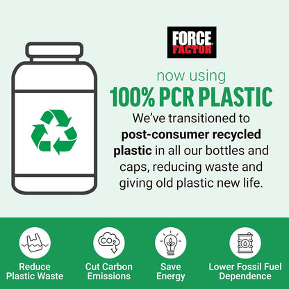 Recycled plastic packaging graphic