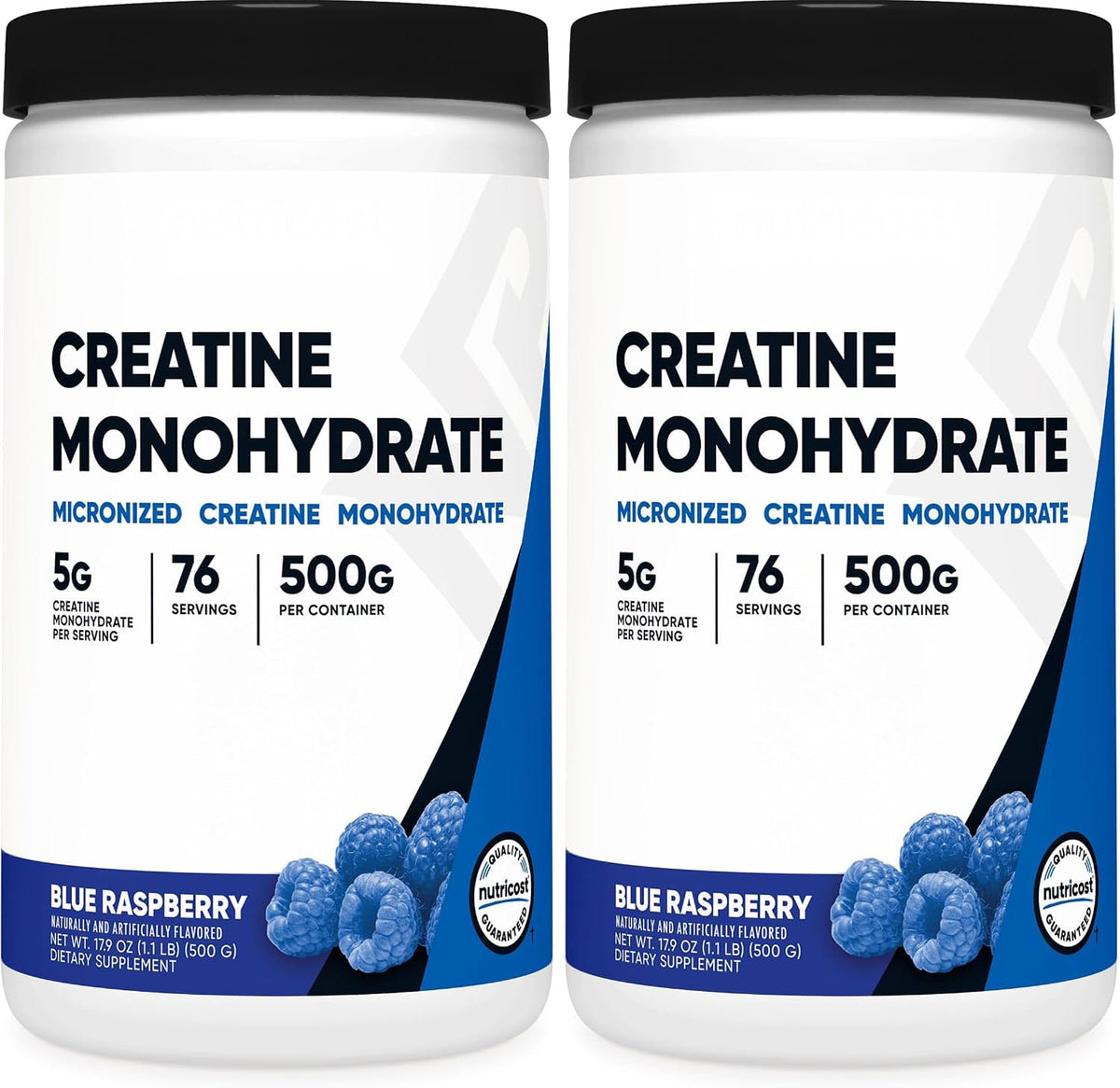 Nutricost Creatine Monohydrate Micronized Powder 500G, 100 Servings