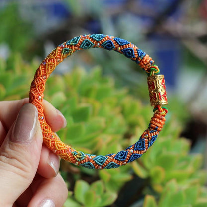 Meander Pattern Bracelet DIY Kit — Make Your Own Woven Bracelet